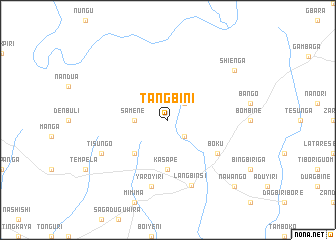 map of Tangbini