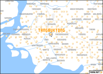 map of Tangbuk-tong