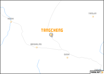 map of Tangcheng