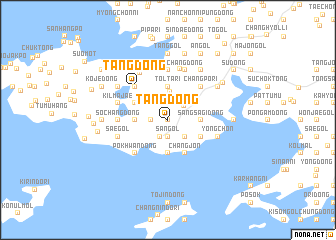 map of Tang-dong