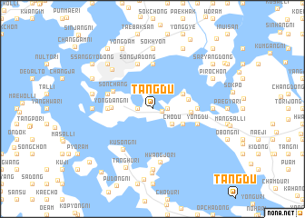 map of Tangdu