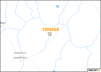 map of Tangeda