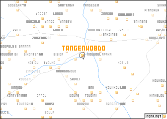 map of Tangen Wobdo