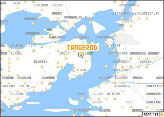 map of Tångeröd