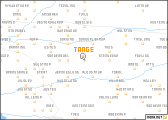 map of Tange