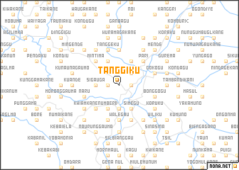 map of Tanggiku