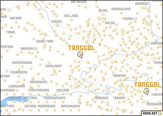 map of Tang-gol