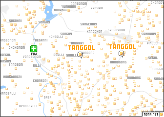 map of Tang-gol