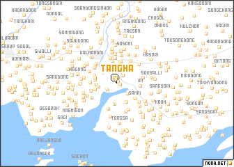 map of Tangha
