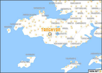 map of Tanghyŏn