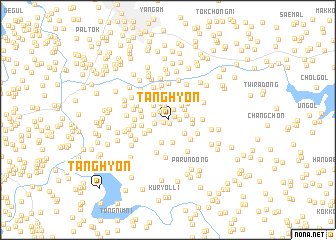 map of Tanghyŏn