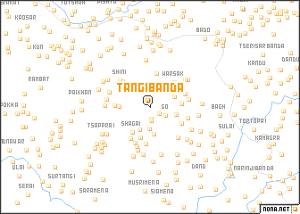 map of Tangi Bānda