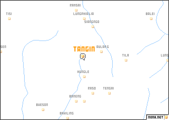 map of Tangin