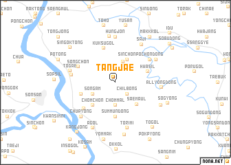 map of Tangjae