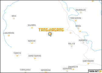 map of Tangjiagang