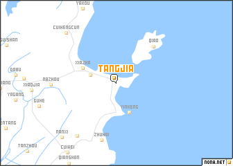 map of Tangjia