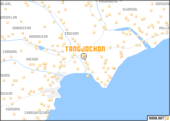 map of Tangjŏ-ch\