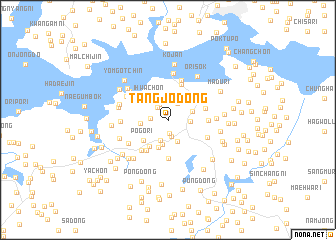 map of Tangjŏ-dong