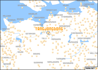 map of Tangjŏng-dong