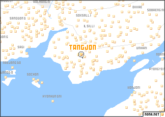 map of Tangjŏn
