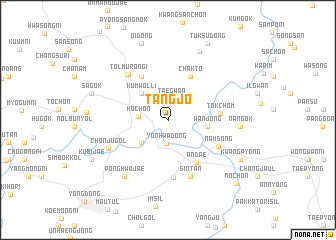 map of Tangjŏ