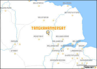 map of Tangkahanmergat