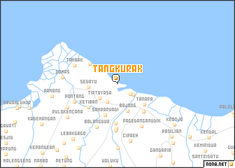 map of Tangkurak