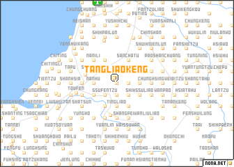 map of T\