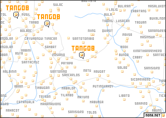 map of Tañgob