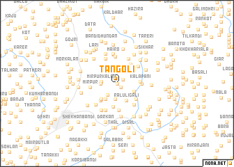 map of Tangoli