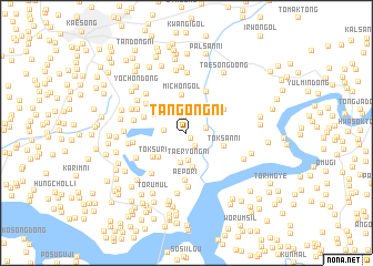 map of T\