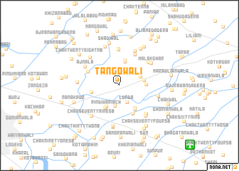 map of Tāngowāli