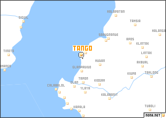 map of Tañgo