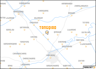 map of Tangqiao