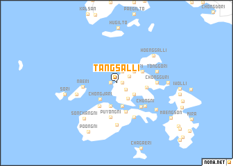 map of Tangsal-li