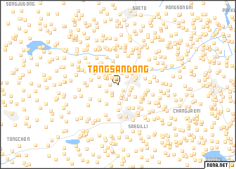 map of Tangsan-dong