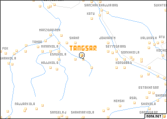 map of Tang Sar