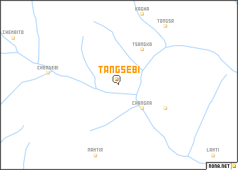 map of Tangsebi