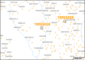 map of Tangséga