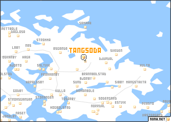 map of Tängsöda