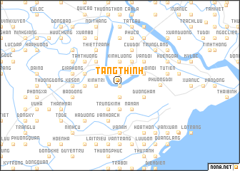 map of Tăng Thịnh