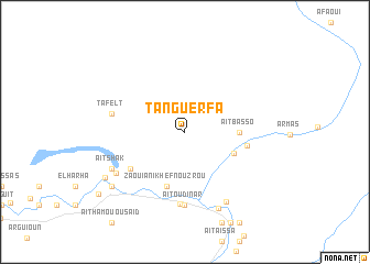map of Tanguerfa