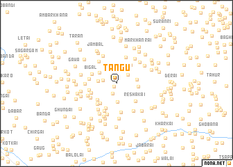 map of Tangu