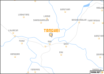 map of Tangwei