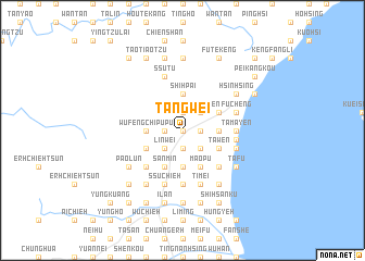 map of T\