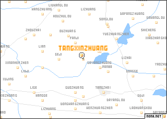 map of Tangxinzhuang