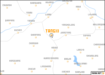 map of Tangxi