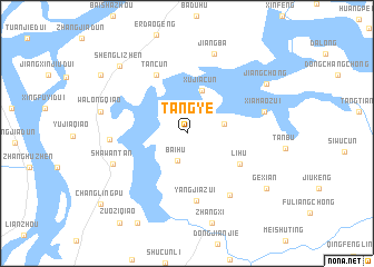 map of Tangye