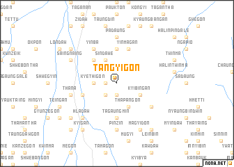map of Tangyigon