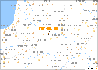 map of Tanhaligui